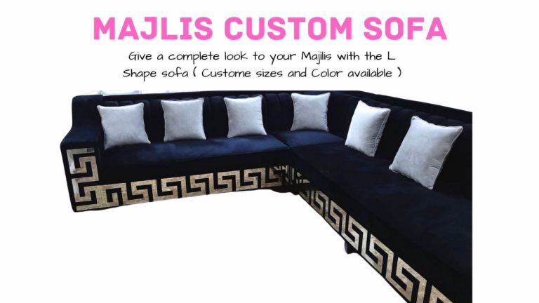 Majlis Custom Sofa Couches Manufacturer